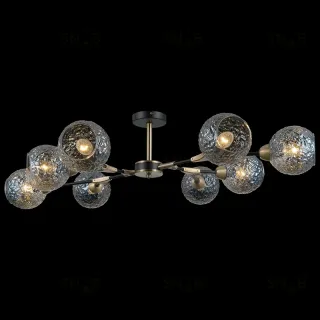 Люстра на штанге Illumico IL0253-8CSQ-79 BK AB