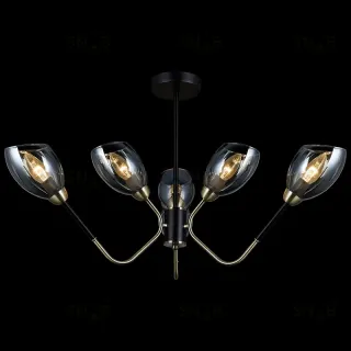 Люстра на штанге Illumico IL9960-6CSQ-79 BK AB