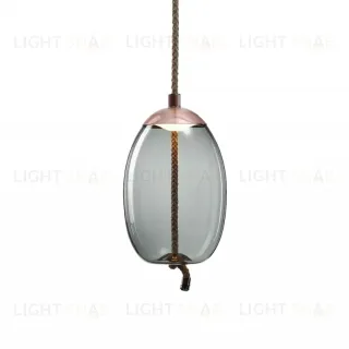 Подвесной светильник Delight Collection Knot 9966P/A copper/blue