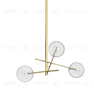 Люстра на штанге Delight Collection Globe Mobile 9307P-3A gold