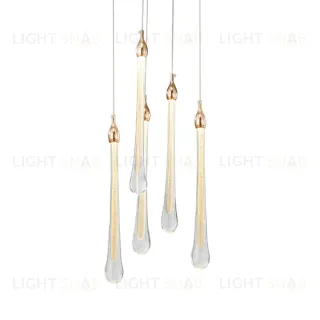 Подвесной светильник Delight Collection Teardrop OM801670-5-G