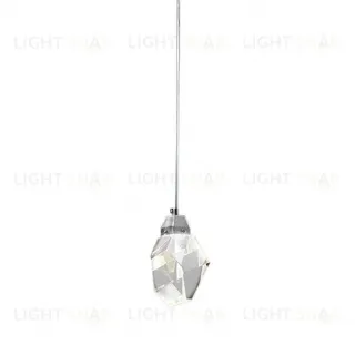 Подвесной светильник Delight Collection Crystal rock MD-020B-1 chrome