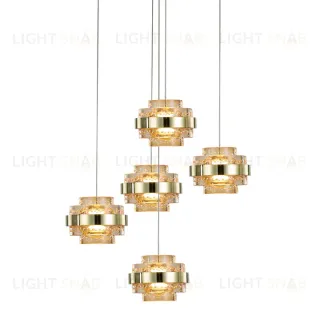 Подвесной светильник Delight Collection MD22030002 MD22030002-5A gold/champagne
