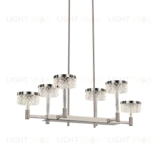 Подвесная люстра Delight Collection MD21020075 MD21020075-6B satin nickel