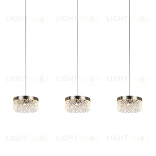 Подвесной светильник Delight Collection MD21020075 MD21020075-3B satin nickel