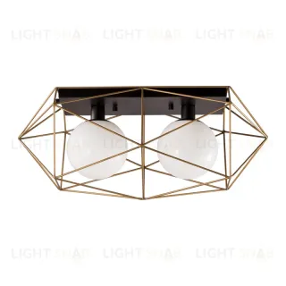 Потолочный светильник Delight Collection MX8525-2A gold/black