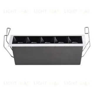 Встраиваемый светильник Delight Collection DA4005NS black/white