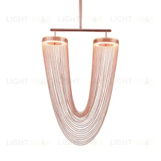 Люстра на штанге Delight Collection Otero 8608P copper