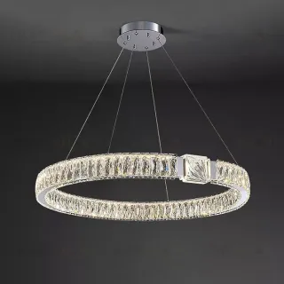Подвесная люстра Delight Collection D8010P/R/D600 silver