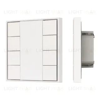 Кнопочная панель Arlight KNX-301-22-8-SH-IN White BUS, Frame 037723