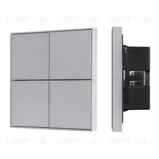 Кнопочная панель Arlight KNX-304-23-IN Silver BUS, Frame 039666