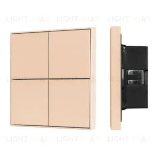 Кнопочная панель Arlight KNX-304-23-IN Champagne BUS, Frame 039669