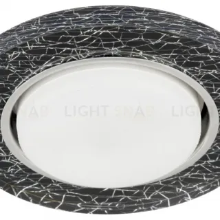 Встраиваемый светильник Эра DK LD51 WH/BK Б0057464