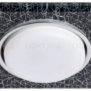 Встраиваемый светильник Эра DK LD50 WH/BK Б0057469