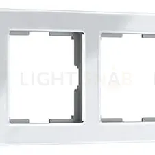 Рамка на 4 поста Werkel Acrylic белый 4690389190520 W0042701 a062131