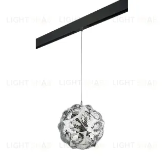 Трековый однофазный светильник Lightstar Fermo (724314+595007) PRO724314