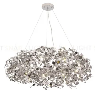 Подвесная люстра Crystal Lux GARDEN SP9 D800 CHROME