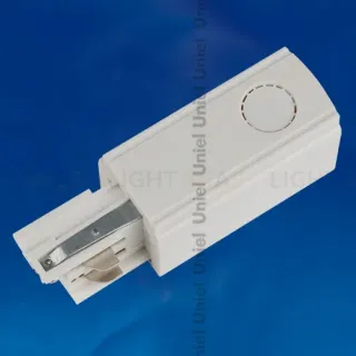 Трехфазный ввод питания для шинопровода Uniel UBX-A01 WHITE 1 POLYBAG 09735
