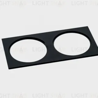 Рамка декоративная Italline IT06-6016 black FR2