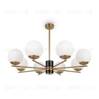 Люстра на штанге Freya Marble FR5230PL-08BS