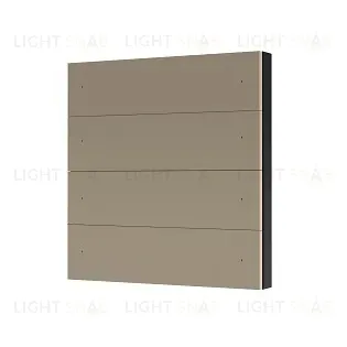 Кнопочная панель Arlight SMART-DMX512-801-22-8G-8SC-DIM-IN Gold (230V, 2.4G) 039317