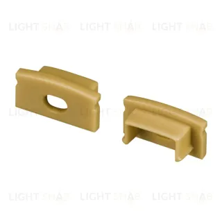 Заглушка Arlight LINE-1708 GOLD с отверстием 039993