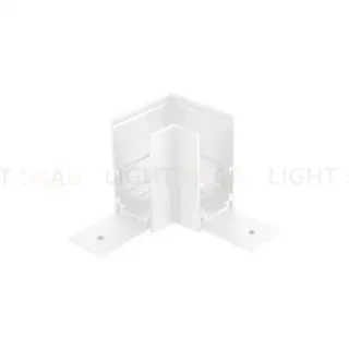 Угловой cоединитель для магнитного накладного шинопровода Crystal Lux Space CLT 0.213 04 WH