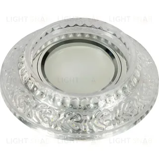 Встраиваемый светильник Fametto Luciole DLS-L105 GU5.3 CHROME/CLEAR UL-00000356