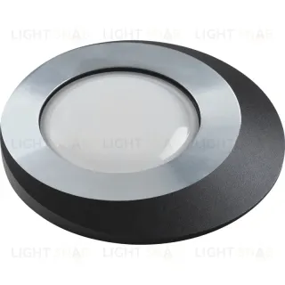 Встраиваемый светильник Fametto Vernissage DLS-V105 GU5.3 CHROME+BLACK 10738