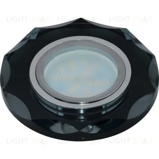 Встраиваемый светильник Fametto Peonia DLS-P105 GU5.3 CHROME/BLACK 09992