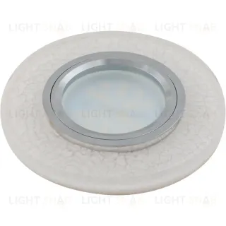 Встраиваемый светильник Fametto Luciole DLS-L104 GU5.3 CHROME/WHITE 10718