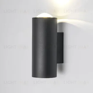 Уличный настенный светильни Elektrostandard Column 35138/U черный 4690389194566 a063022