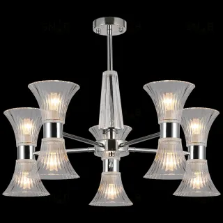 Люстра на штанге Illumico IL0288-10P-79 CR