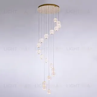 Подвесная люстра DeLight Collection Elliot Diamante MD20001012-18A gold