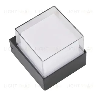 Уличный настенный светильник Uniel ULU-P25A-5W/4000K IP65 BLACK UL-00010517