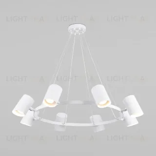 Подвесная люстра Eurosvet Splay 70147/8 белый Smart a062037