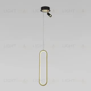 Подвесной светильник Eurosvet Spire 90269/1 черный/золото a060633