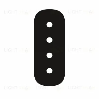 Коннектор прямой для магнитного шинопровода Arte Lamp Optima A740506