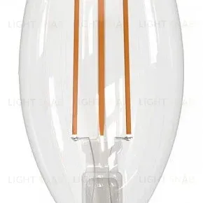 Лампа светодиодная филаментная Volpe E14 6W 4000K прозрачная LED-C35-6W/4000K/E14/CL/SLF UL-00008329