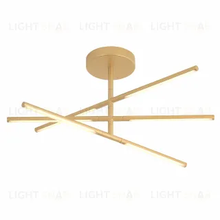 Люстра на штанге Crystal Lux LARGO PL32W D730 GOLD