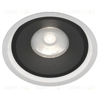 Встраиваемый светодиодный светильник Elektrostandard Slide 25083/LED 6W 4200K белый/черный 4690389194030 a062942