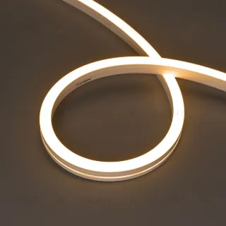 Светодиодная герметичная лента Arlight MOONLIGHT-SIDE-A140-12x17mm 24V Warm2700 (9.6 W/m, IP67, 5m, wire x2) 042783