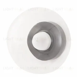 Настенный светильник Crystal Lux BOSQUE AP1 BLACK/TRANSPARENT