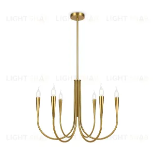 Люстра на штанге Freya Branches FR5253PL-06BS