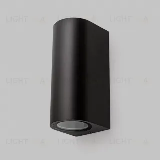 Уличный настенный светильник IMEX Wels IL.0014.0017-2-BK
