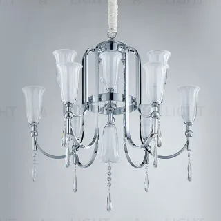 Подвесная люстра Newport 4800 4806+4/C chrome М0068413