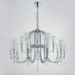 Подвесная люстра Newport 4800 4810+6/C chrome М0067684