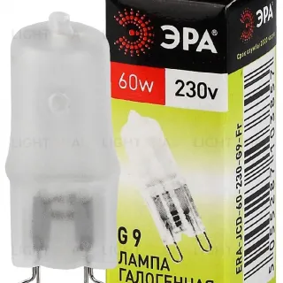 Лампа галогенная Эра G9 60W 3000K G9-JCD-60-230V-FR C0027364