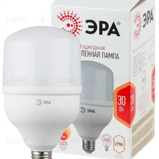 Лампа светодиодная Эра E27 30W 2700K LED POWER T100-30W-2700-E27 Б0027002