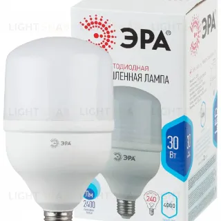 Лампа светодиодная Эра E27 30W 4000K LED POWER T100-30W-4000-E27 Б0027003